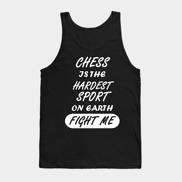 Chess Brain Teaser Ladies Girls Women Tank Top by FindYourFavouriteDesign